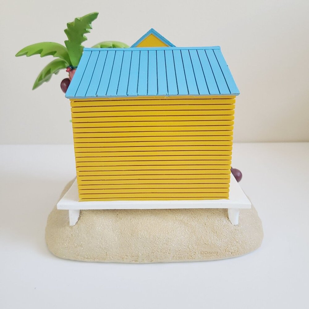 Disney St. Nicholas Square Stitch Illuminated Holiday Beach House Christmas - Picture 4 of 12